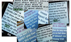 Người sử dụng điện thoại chỉ được nhắn 50 tin/ngày